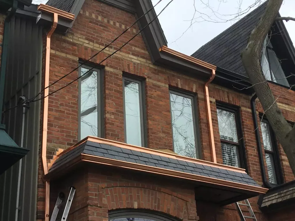 5”-Copper-Eavestrough-Copper-Capping 5”-Copper-Eavestrough-Copper-Capping