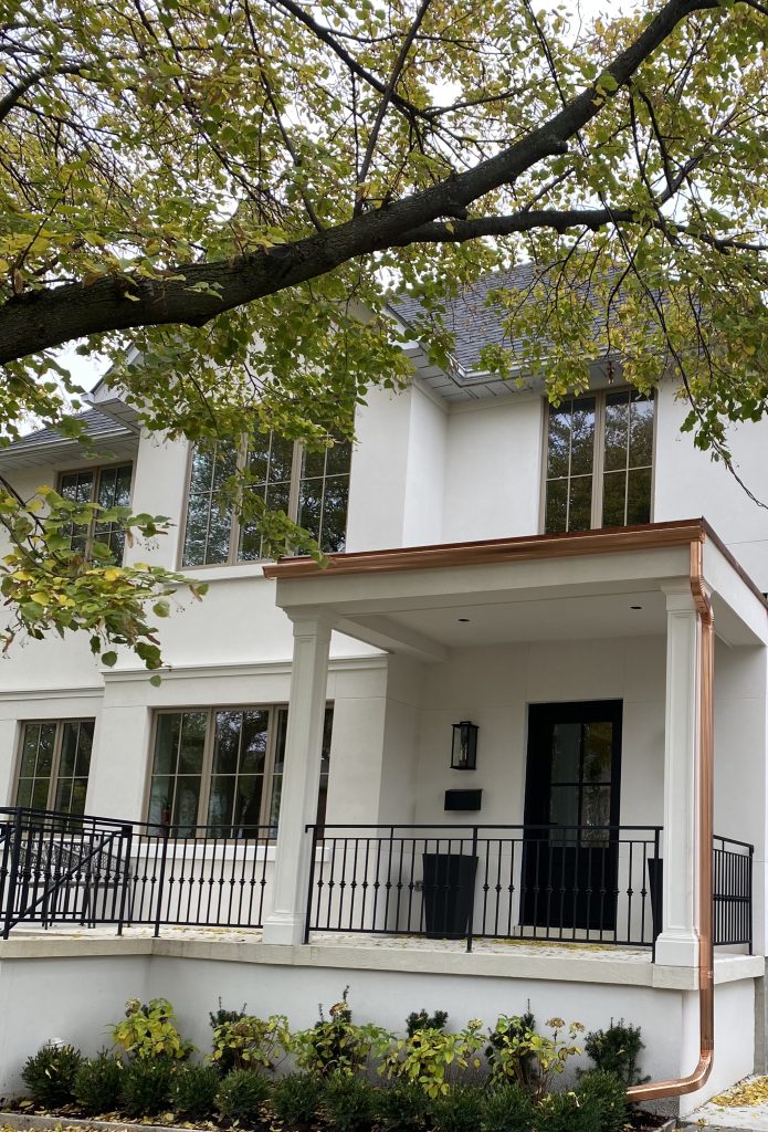 Copper Flashing & Eavestrough