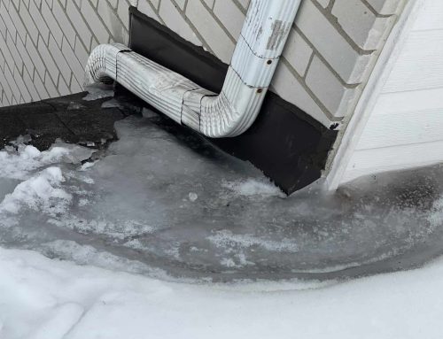 Why Does My Downspout Freeze in Winter?