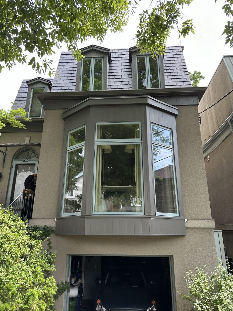 Slate Roof & Aluminum Siding