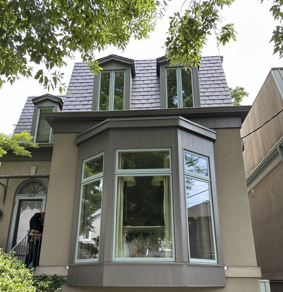 Slate Roof & Aluminum Siding Slate Roof & Aluminum Siding