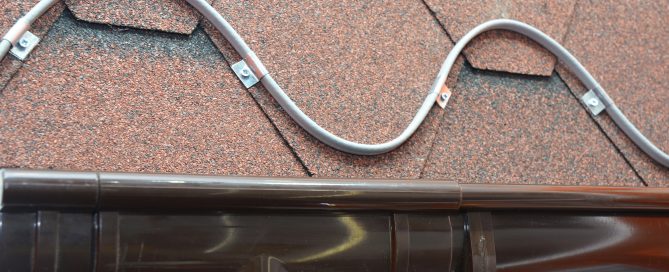 gutter heating cables