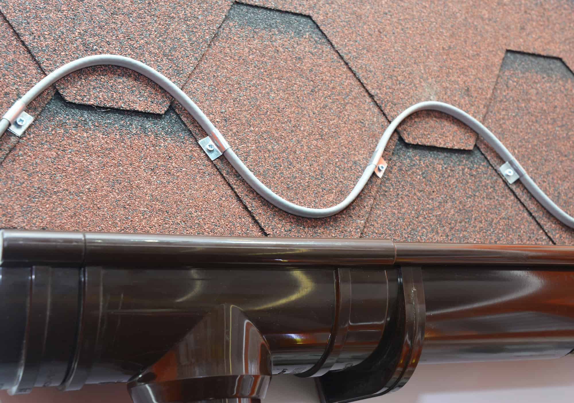gutter heating cables